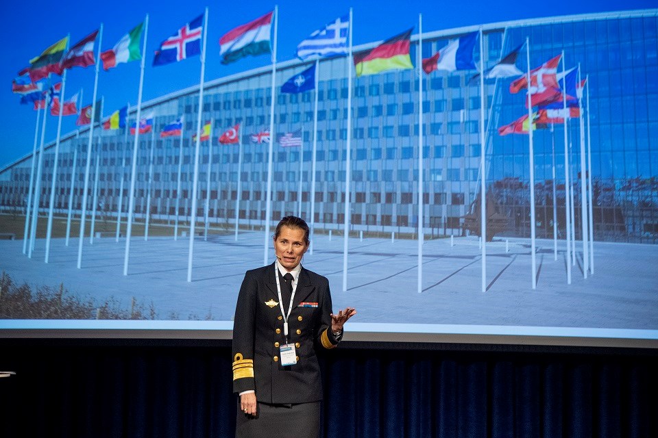 Louise Dedichen, Vice Admiral, Norwegian Military Representative to NATO