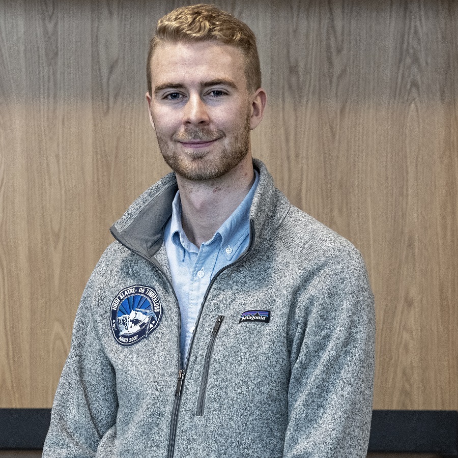 ‘It’s a privilege to take a degree programme that is so sought after by businesses and is part of the reason why I chose NHH. I knew there were good job prospects at the end of the programme,’ says the NHH master's student Nils-Fredrik Solem. PHOTO: Helge Skodvin
